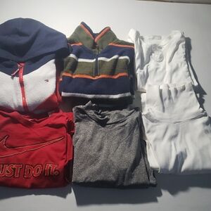 White V-Neck Long Sleeve Top